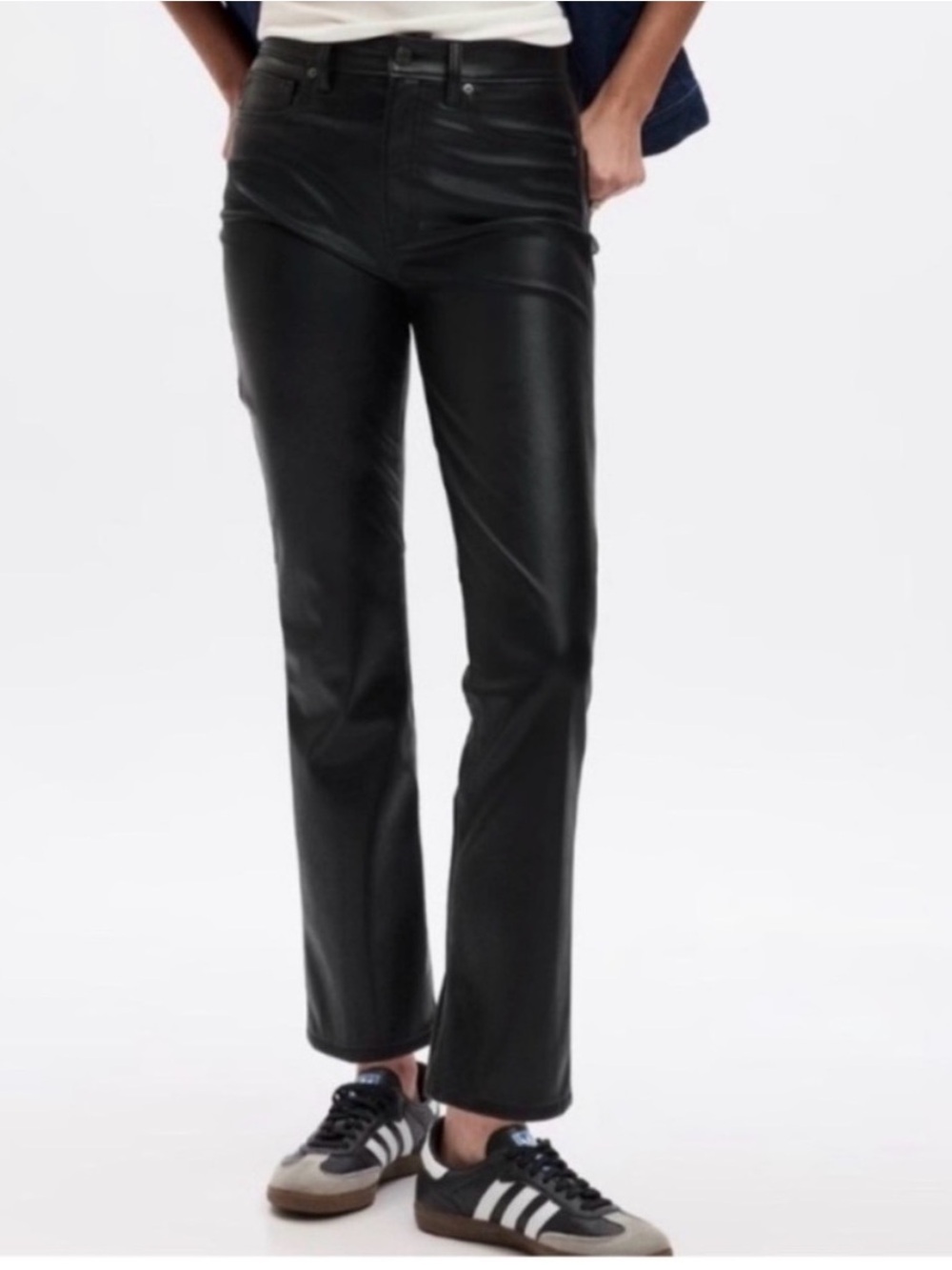 Gap Vintage Slim High Rise Faux Leather Pants